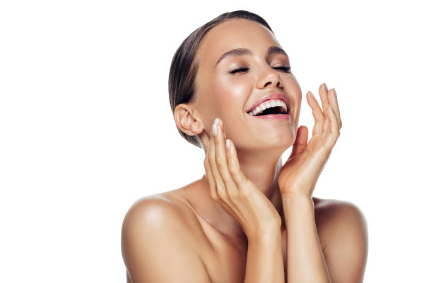 Beautiful happy woman