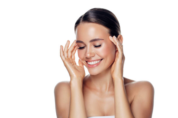 Beautiful happy woman